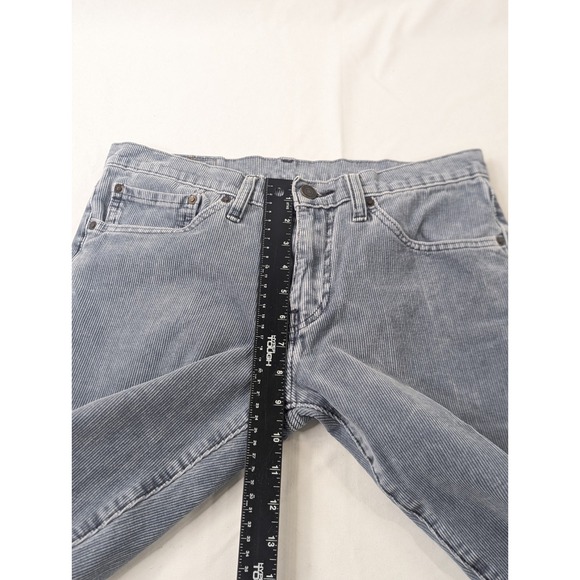 Levi's 511 Pants Mens 31x27 (31x32 Tag) Corduroy Slim Fit Stretch Casual Classic - Picture 7 of 10